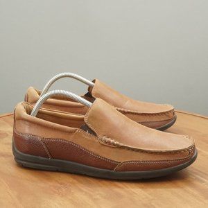 Vionic Tan and Brown Loafers